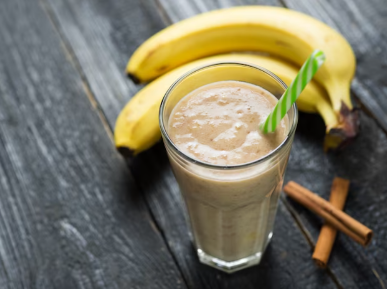 Banana shakes are great for maintaining and improving male health.