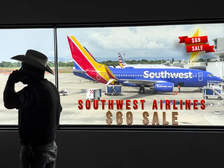 Southwest Airlines $69 sale