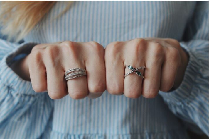 Diamond Stacking Rings & Bands: Elevate Your Elegance